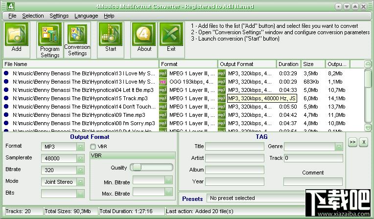 4Musics M4A to MP3 Converter,4Musics M4A to MP3 Converter下载,4Musics M4A to MP3 C