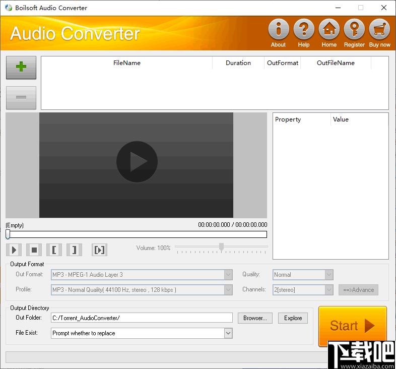 Boilsoft Audio Converter下载,mp3音频转换