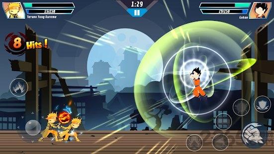 stick hero fighter破解版下载,stickherofighter,龙珠游戏,格斗游戏